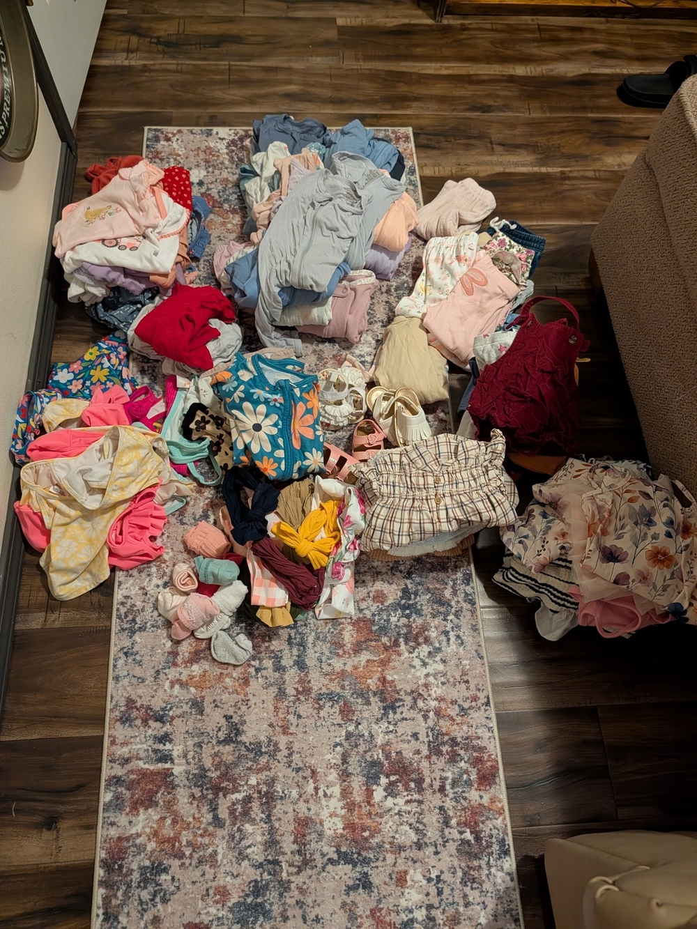 Lot Of Baby Girl Clothing